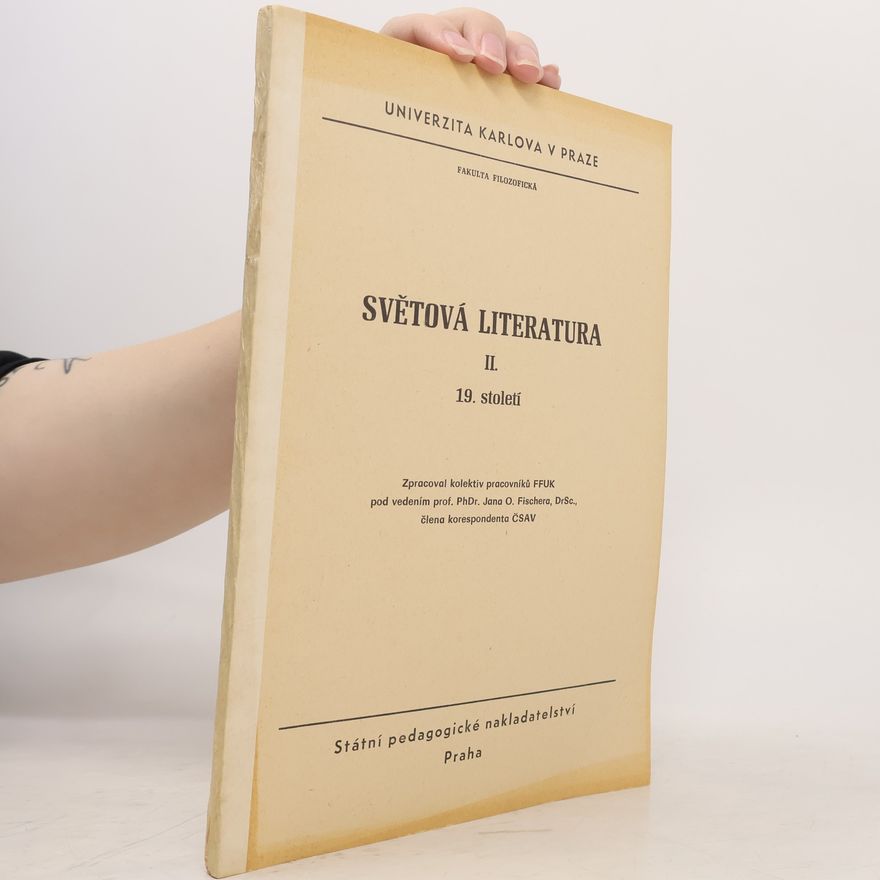 Jan O. Fischer Světová literatura II. 19. století