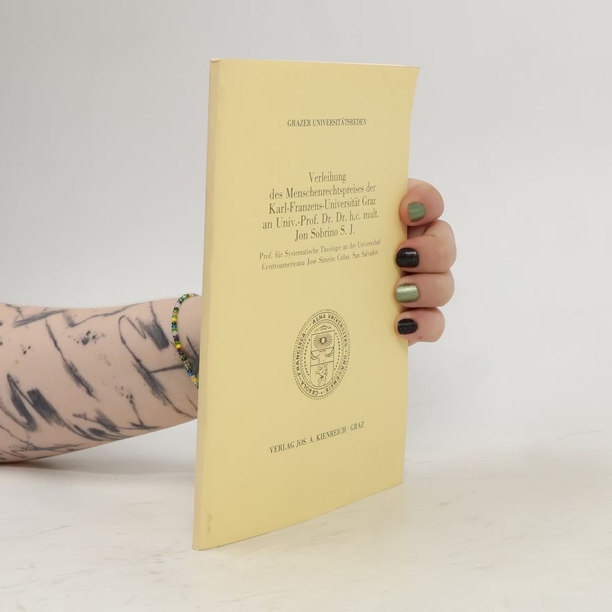 Jon Sobrino SJ Theologie und Menschenrechte aus der Sicht der gekreuzigten Völker