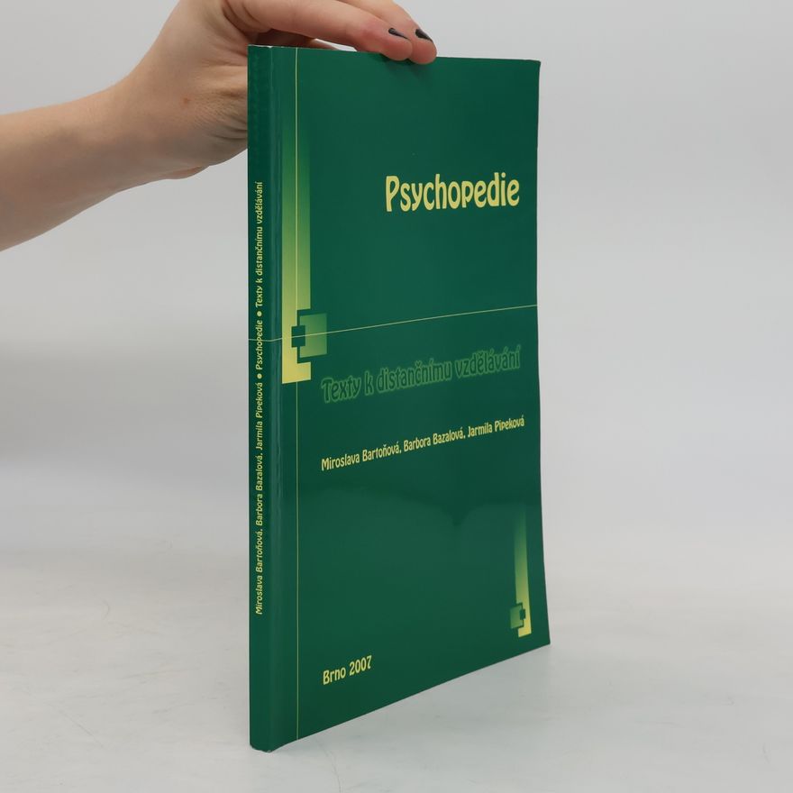 Barbora Bazalová Psychopedie