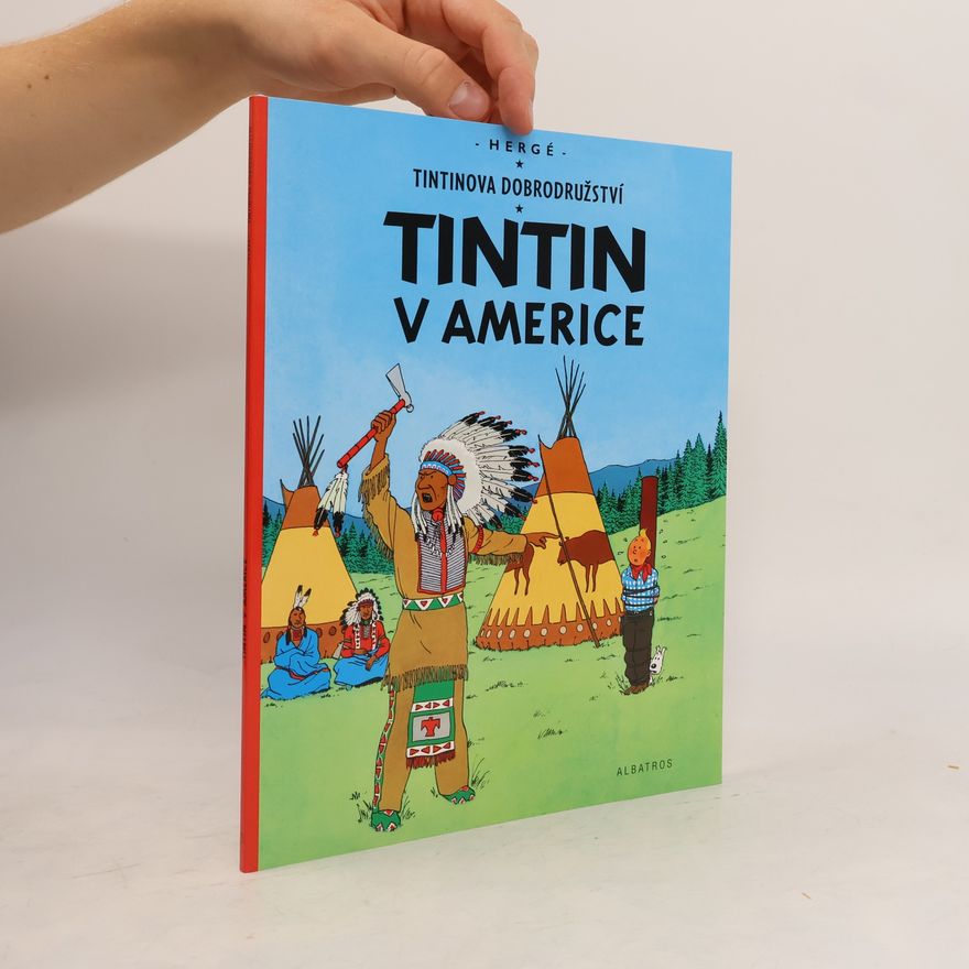 Hergé Tintin v Americe