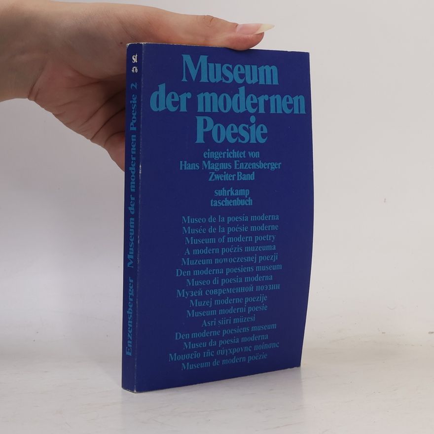 Hans Magnus Enzensberger Museum der Modernen Poesie 2