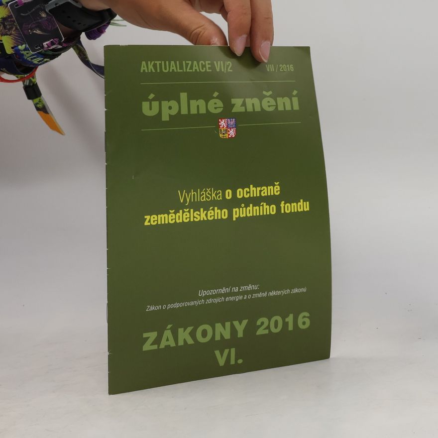 Kolektiv autorů Zákony 2016 VI.