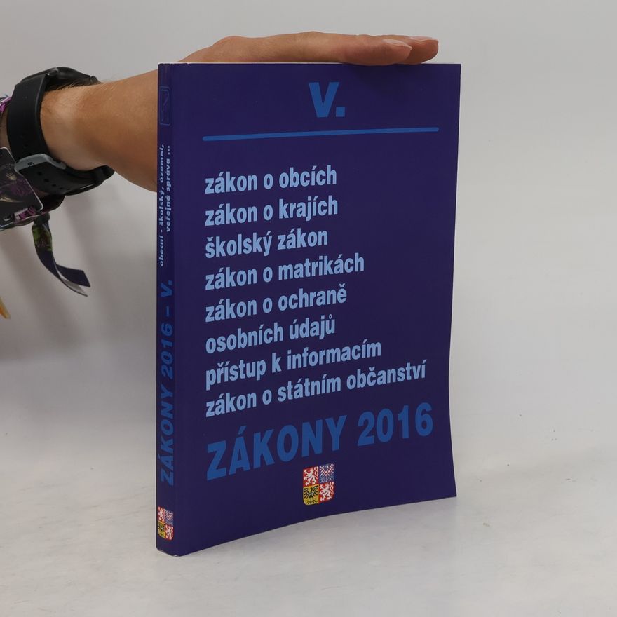 Various authors Zákony 2016 V.