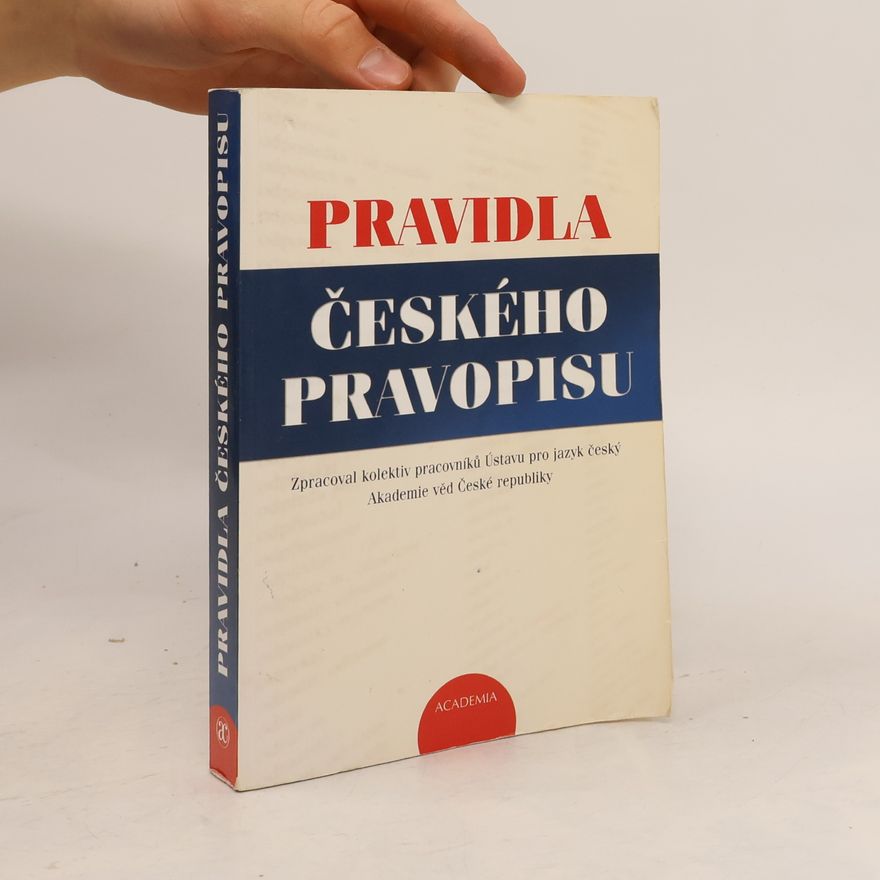Miloslav Sedláček Pravidla českého pravopisu
