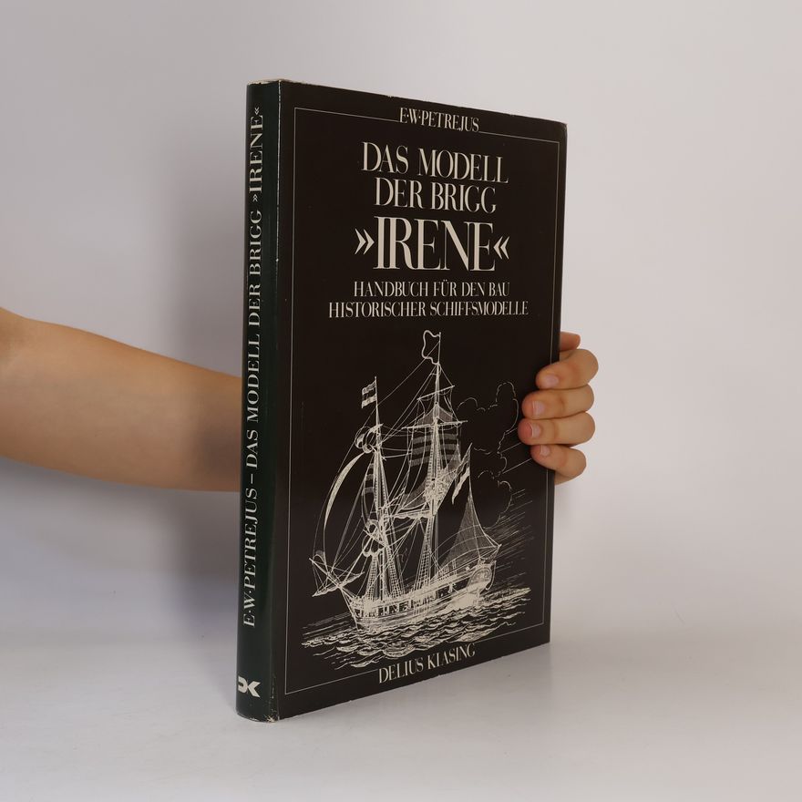 Egbert Willem Petrejus Das Modell der Brigg "Irene"