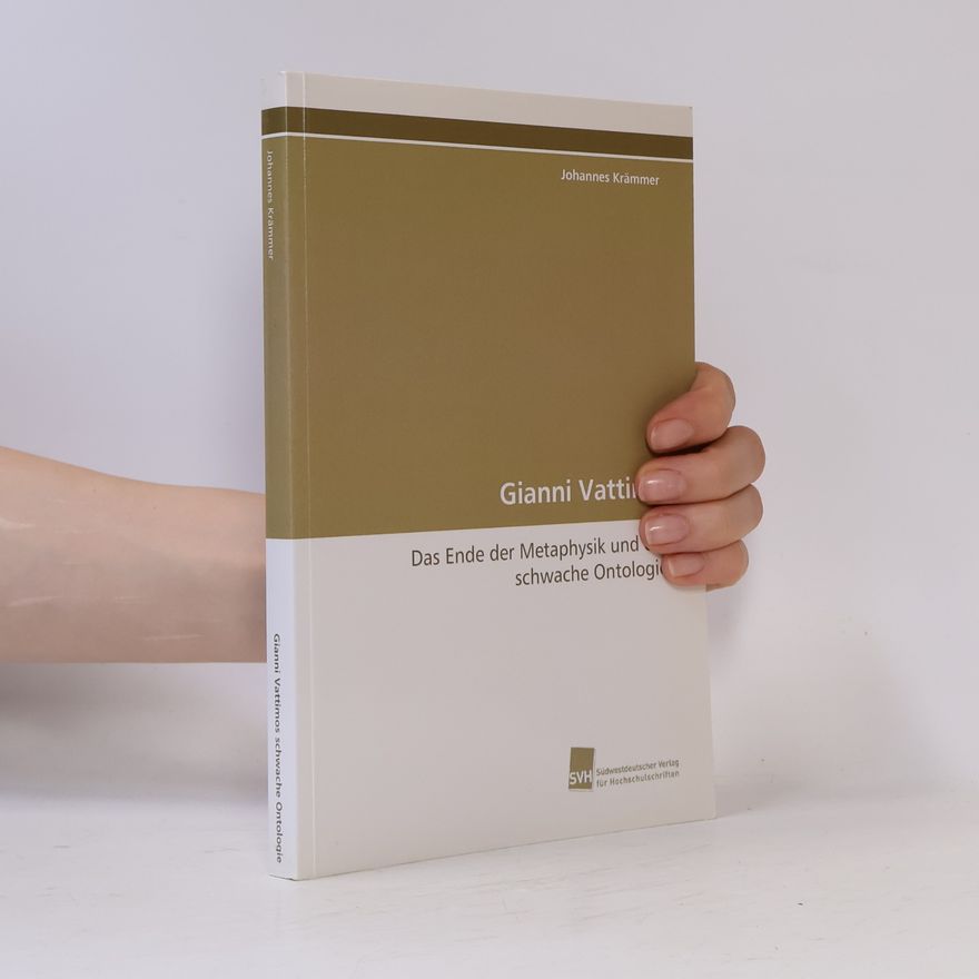 Johannes Krämmer Gianni Vattimo