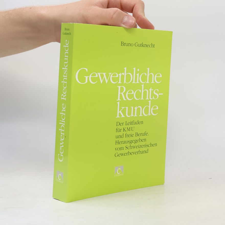 P. Triponez Gewerbliche Rechtskunde