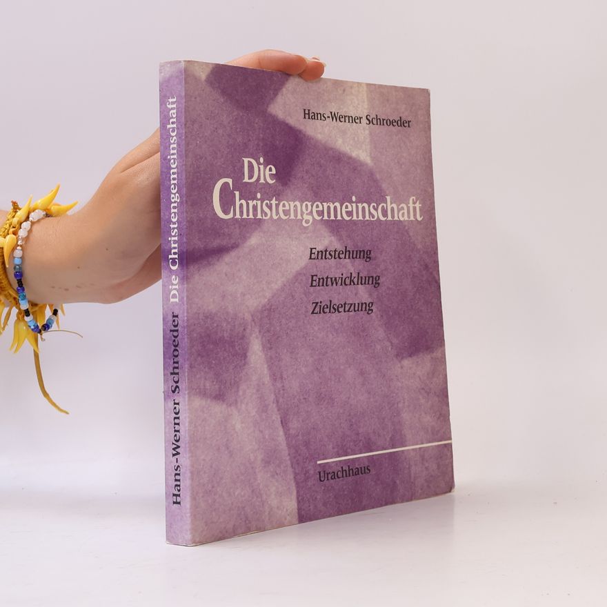Hans-Werner Schroeder Die Christengemeinschaft