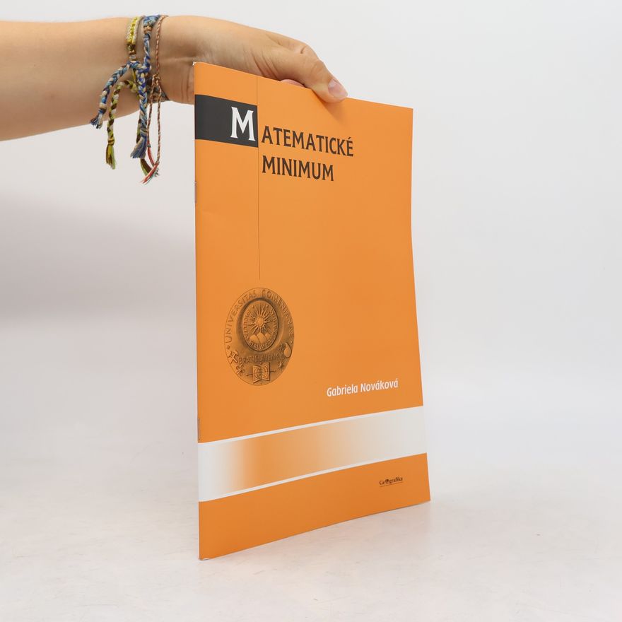 Gabriela Novákovä Matematické minimum