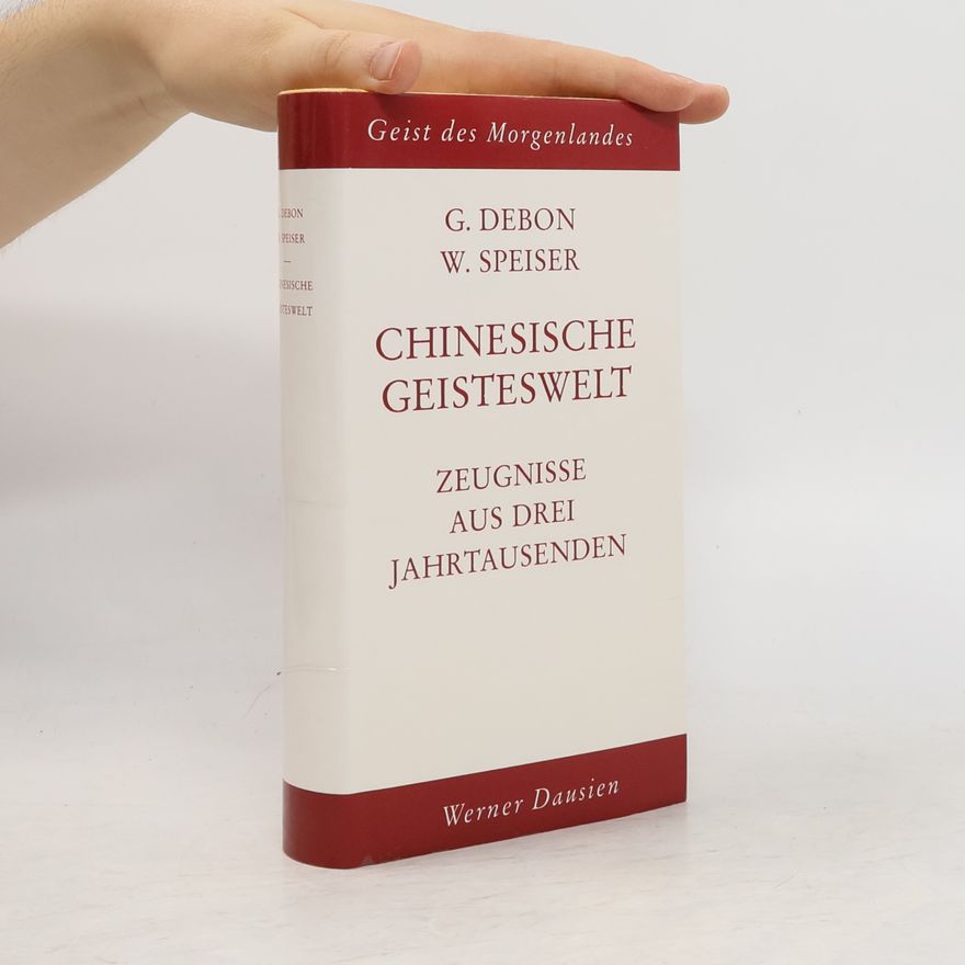 Günther Debon Chinesische Geisteswelt