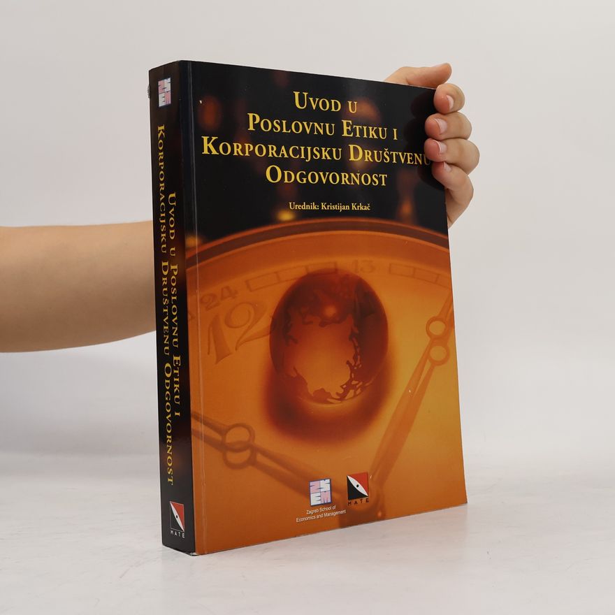 Kristijan Krkač Uvod u poslovnu etiku i korporacijsku društvenu odgovornost