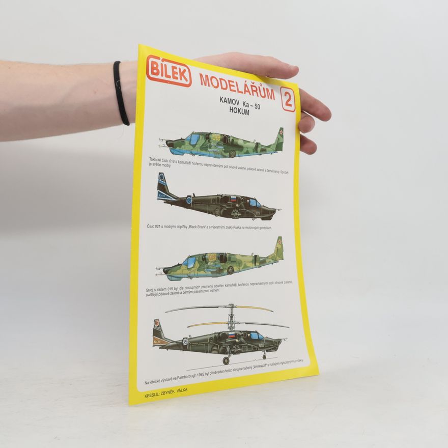 Kolektív autorov Modelářům 2. KAMOV Ka-50 HOKUM