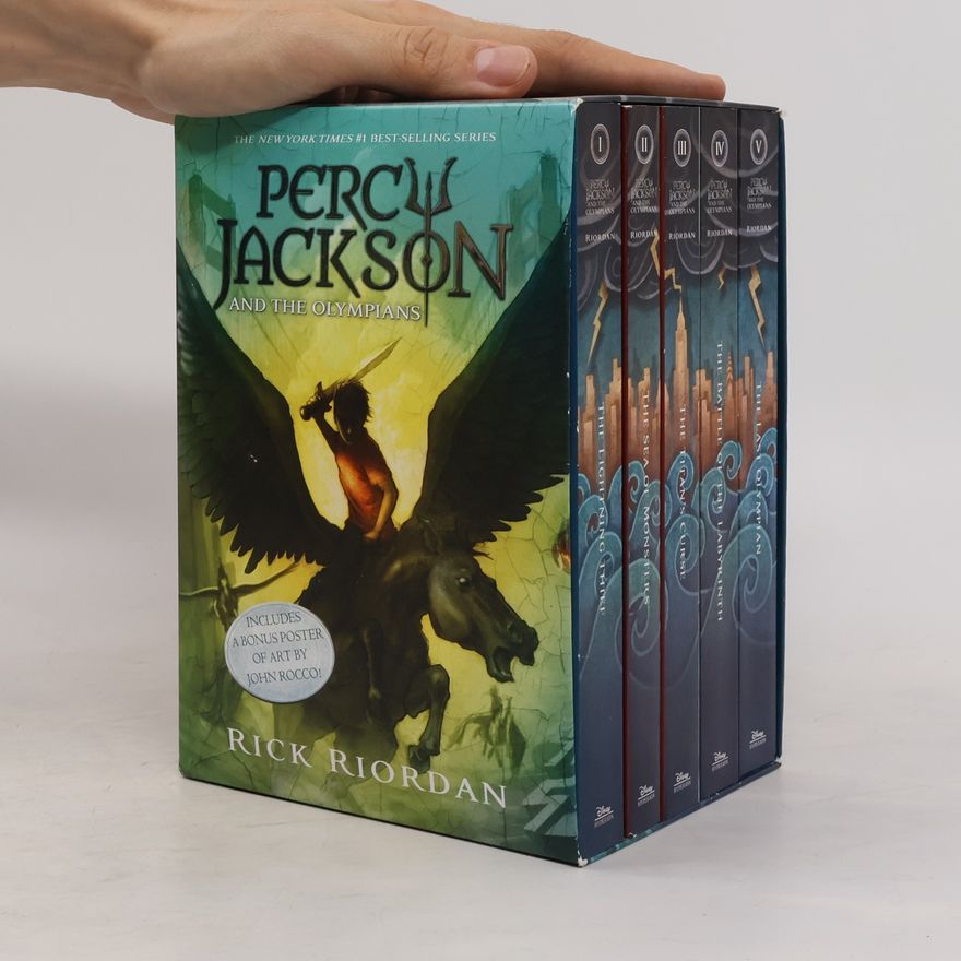 Rick Riordan Percy Jackson and the Olympians 1-5