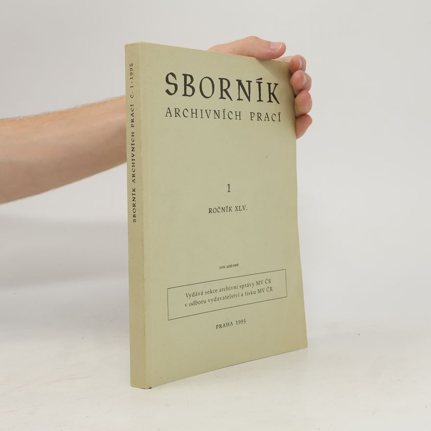 Kolektív autorov Sborník archivních prací 1