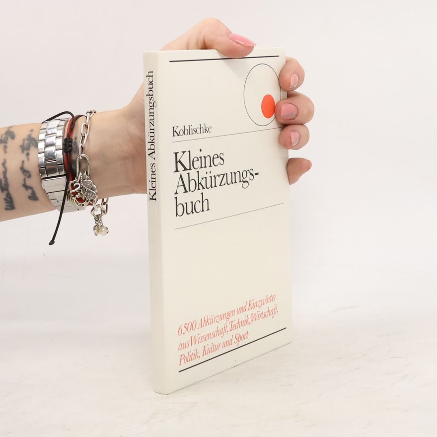 Heinz Koblischke Kleines Abkürzungsbuch