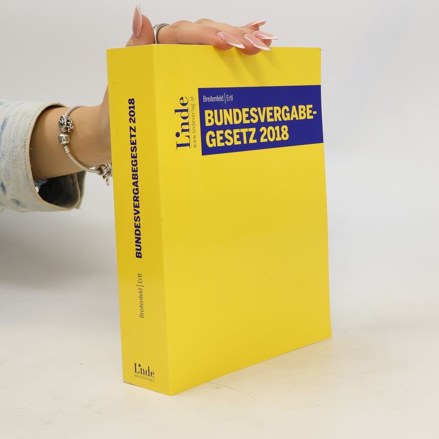 Michael Breitenfeld Bundesvergabegesetz 2018 - BVergG 2018