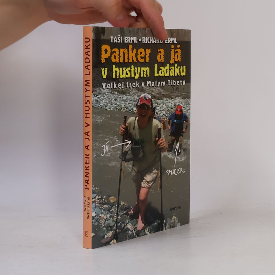 Taši Erml Panker a já v hustym Ladaku