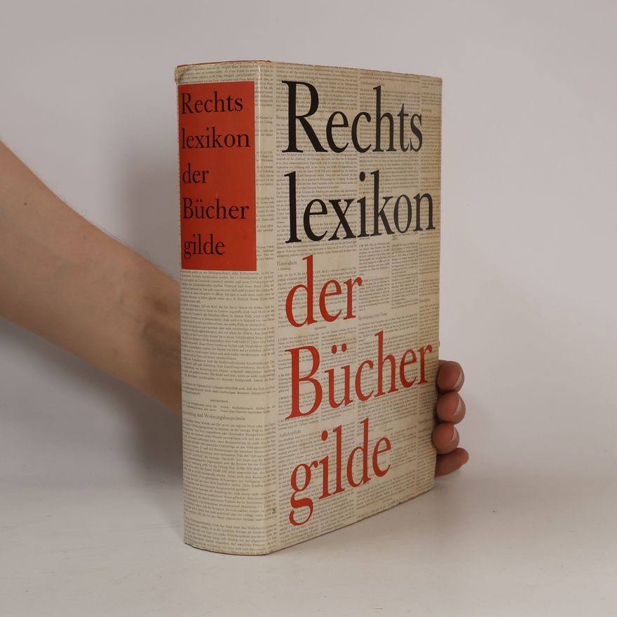 Autorenkollektiv Rechtslexikon der Büchergilde