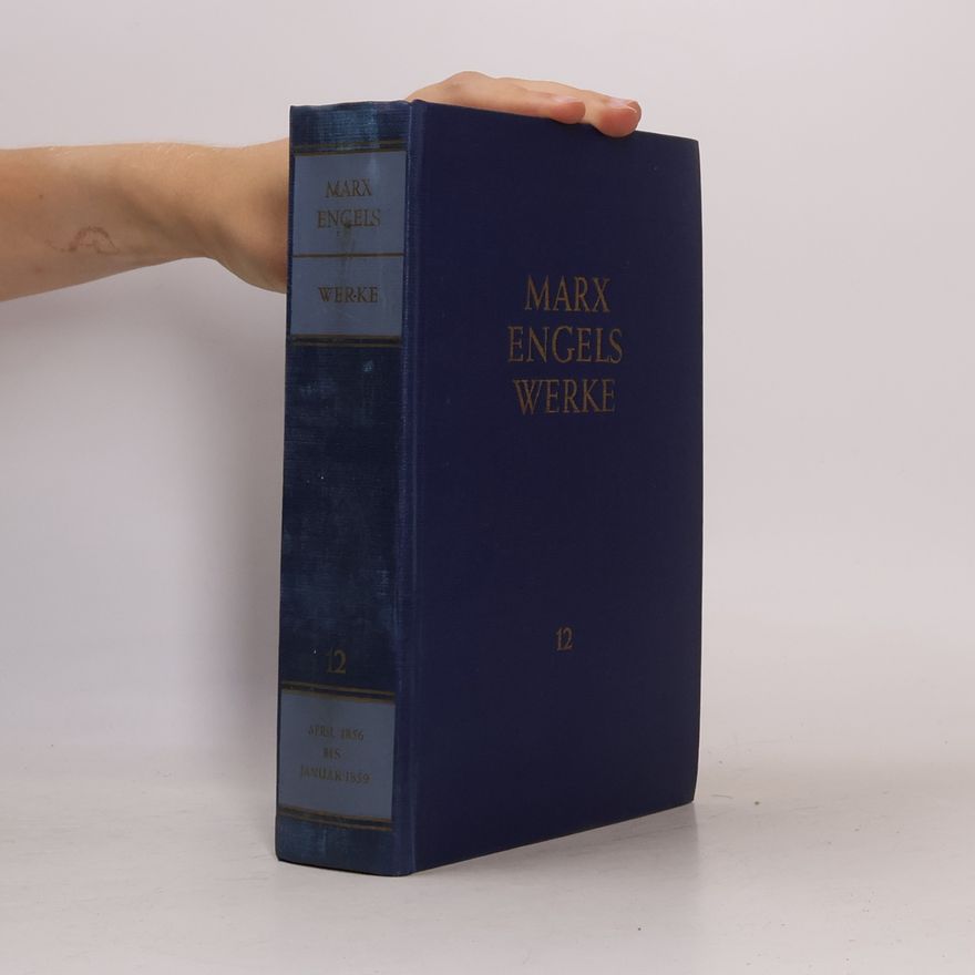 Karl Marx Marx Engels Werke 12