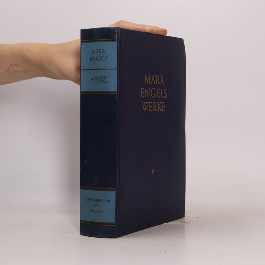 Karl Marx Marx Engels Werke 6
