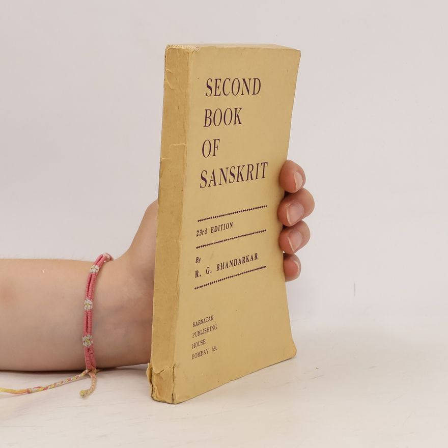Ramkrishna Gopal Bhandarkar Second Book of Sanskrit
