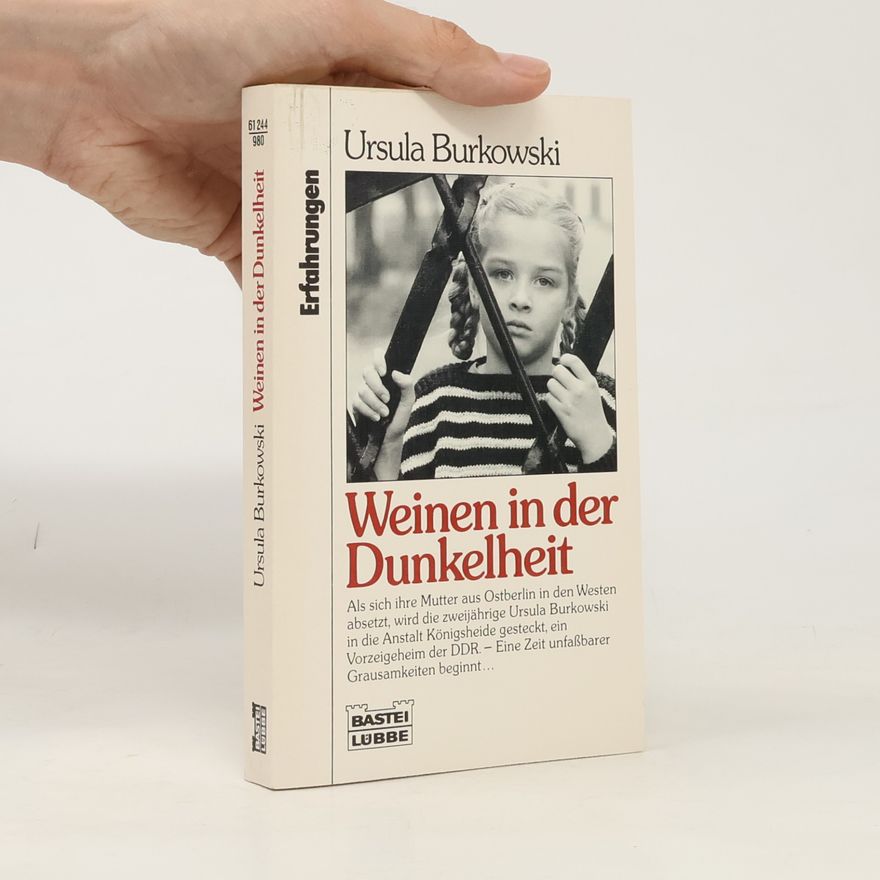 Ursula Burkowski Weinen in der Dunkelheit
