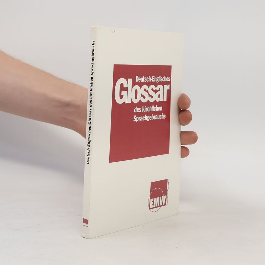 Autorenkollektiv Deutsch-Englisches Glossar Des Kirchlichen Sprachgebrauchs