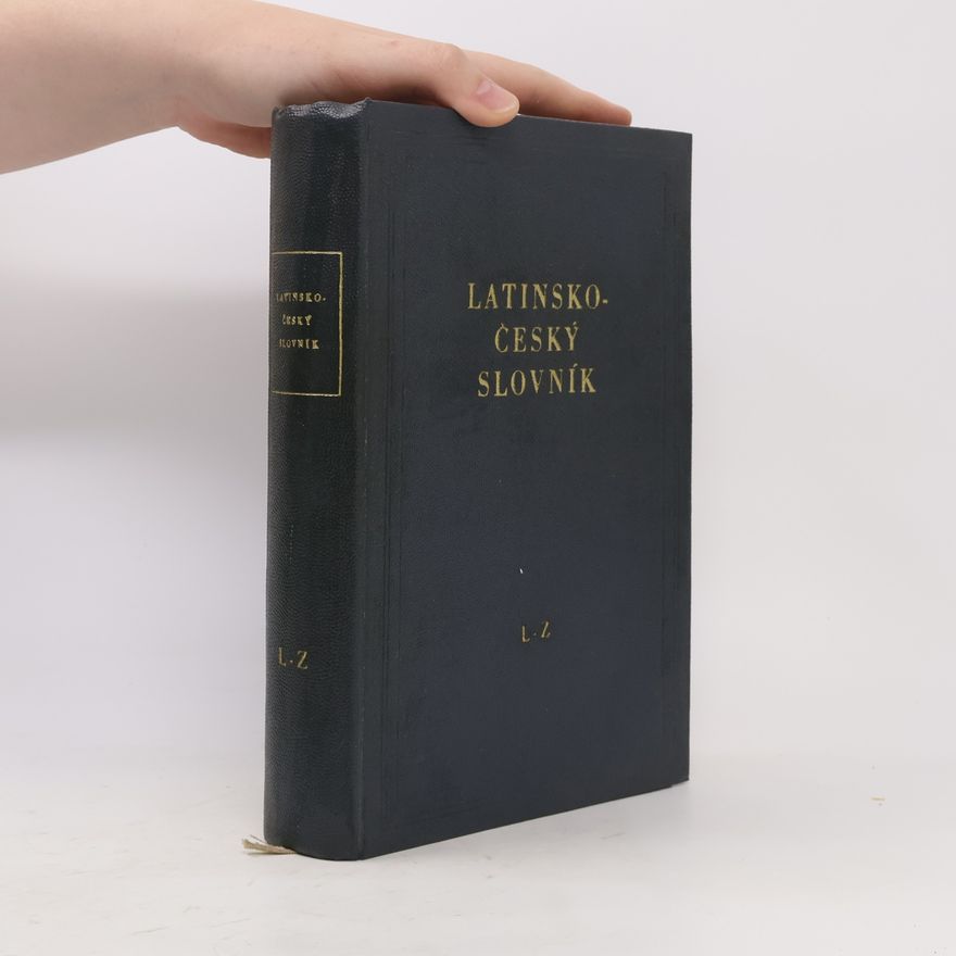 Josef Sedláček Latinsko-český slovník