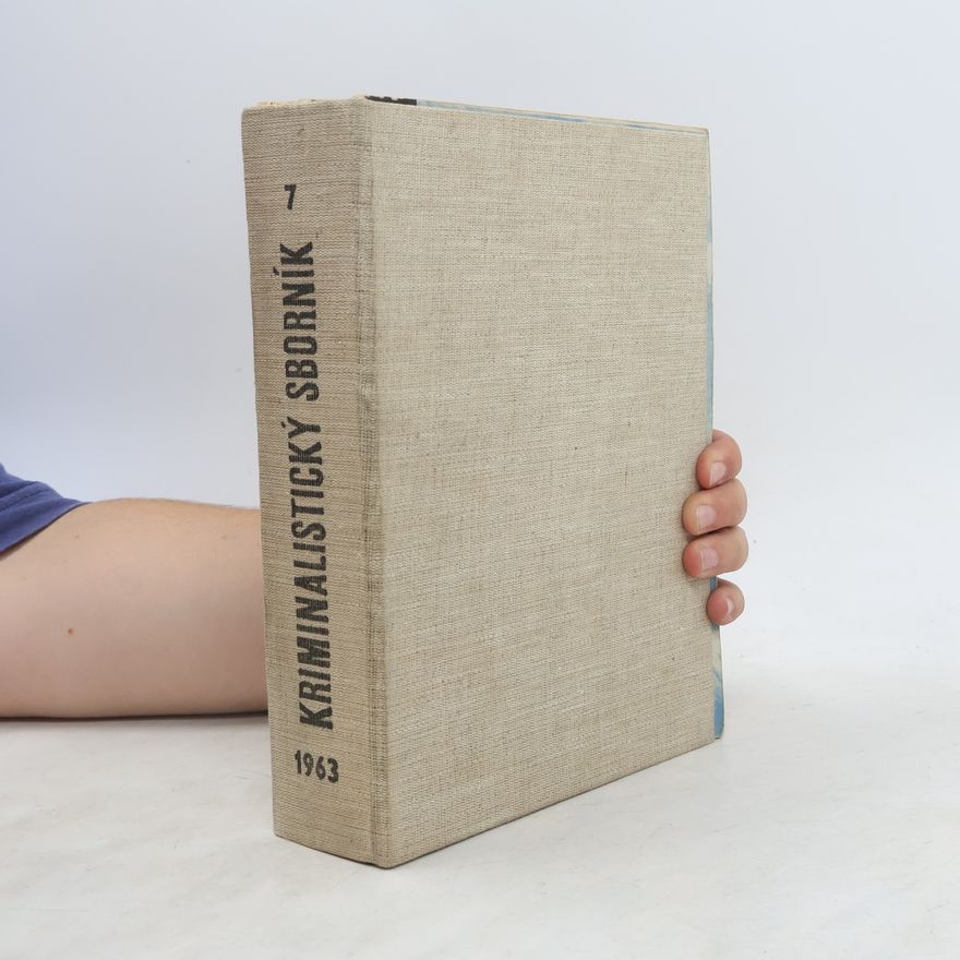 Kolektiv autorů Kriminalistický sborník 11. 1967