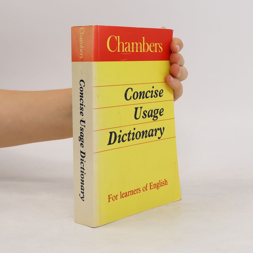 Autorenkollektiv Chambers Concise Usage Dictionary For Larners of English
