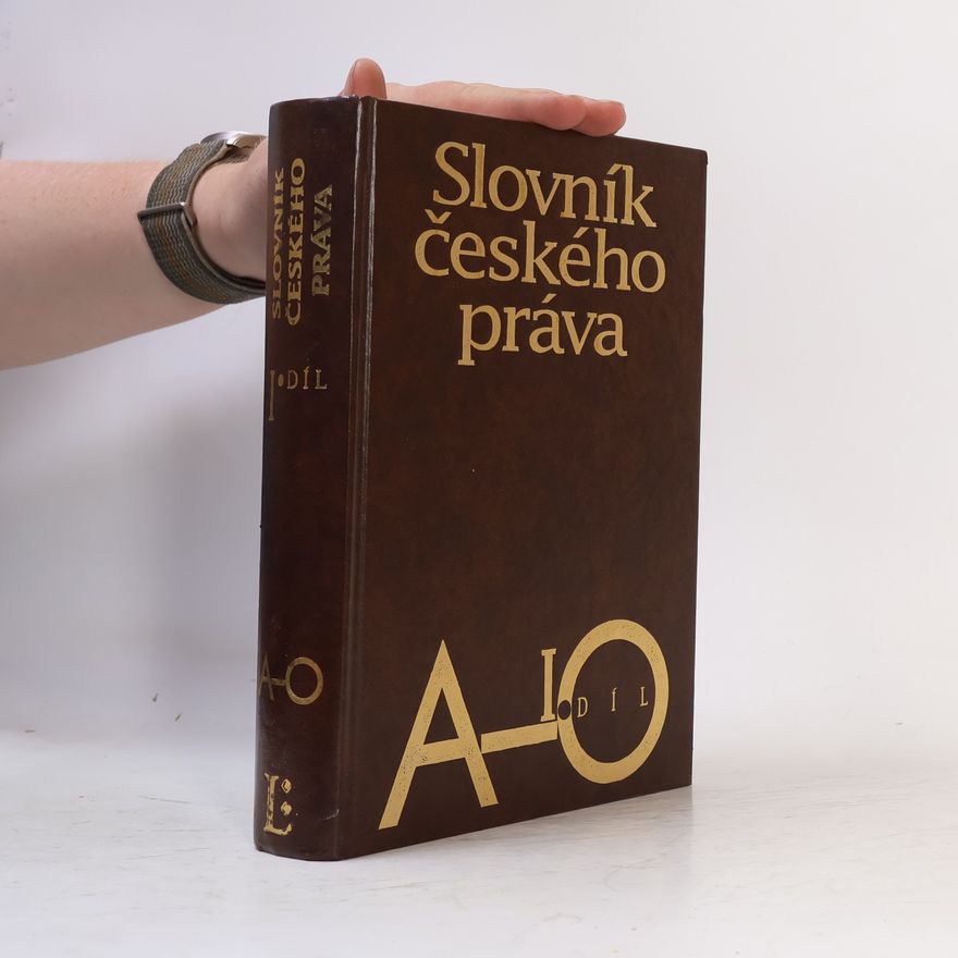 Zdeněk Madar Slovník českého práva. Díl 2. P-Z