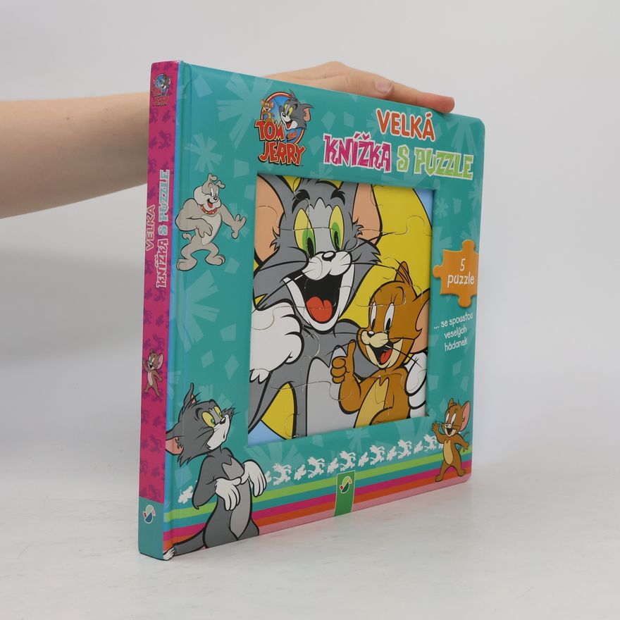 Oliver Bieber Velká knížka s puzzle, Tom and Jerry