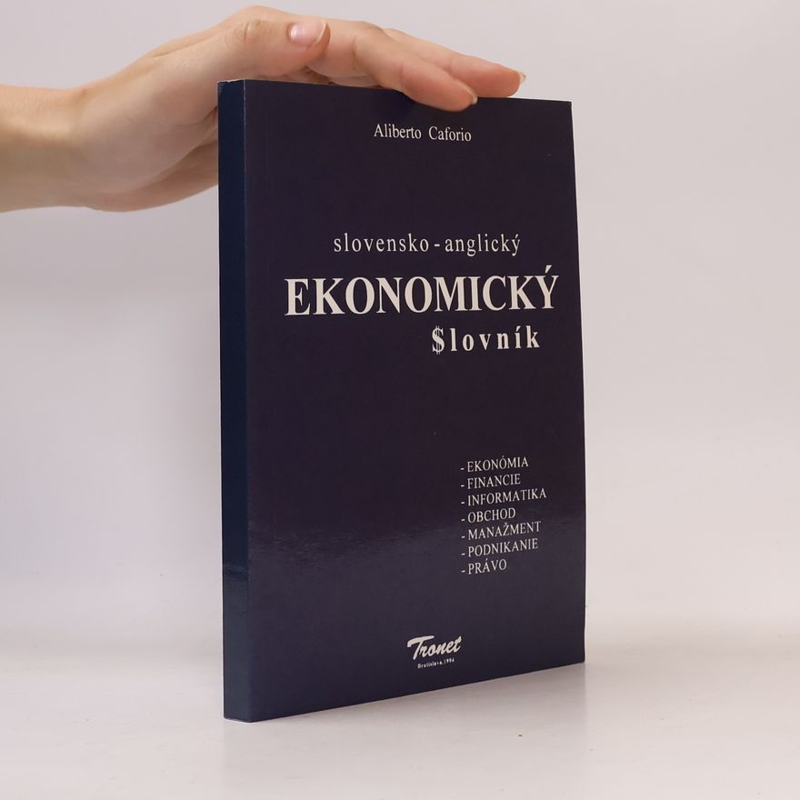 Aliberto Caforio Slovensko-anglický ekonomický slovník