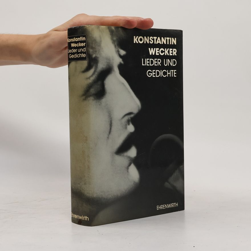 Konstantin Wecker Lieder und Gedichte