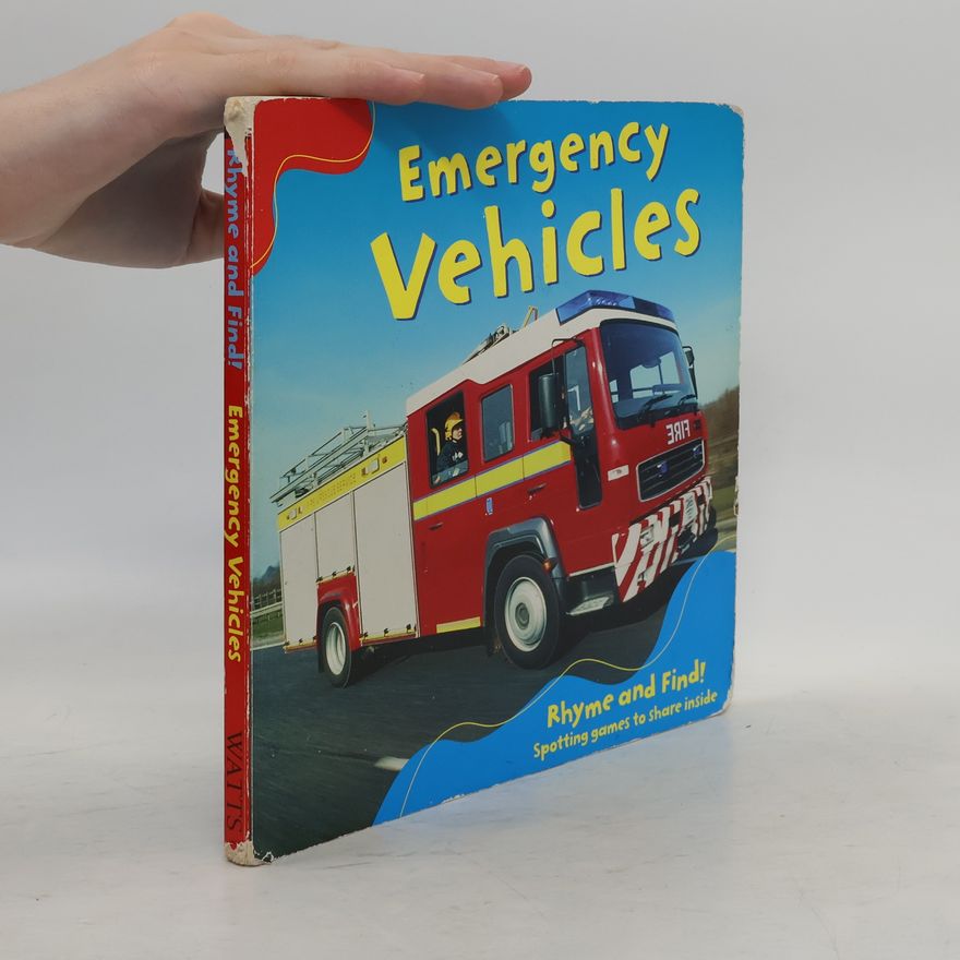 Melanie Palmer Rhyme and Find: Emergency Vehicles - Board Book