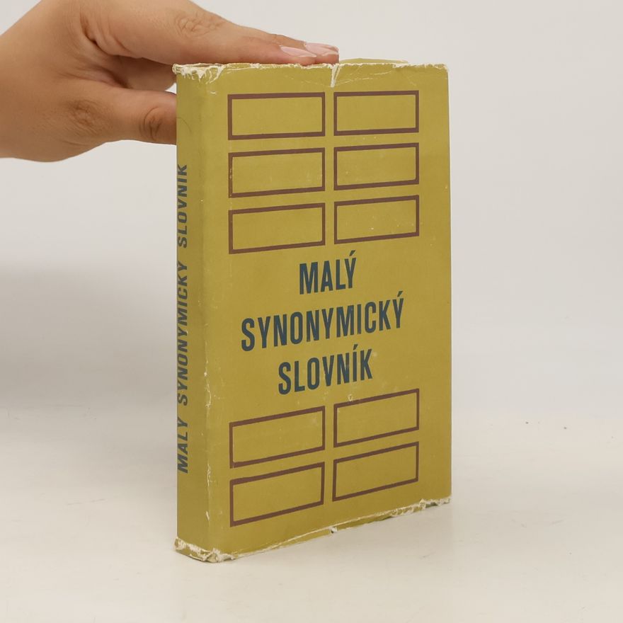 Michalus Pisárčiková Malý synonymický slovník