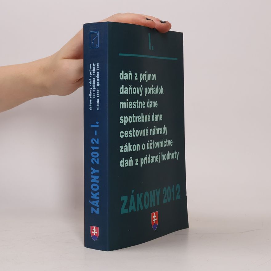 Various authors Zákony 2012 I.