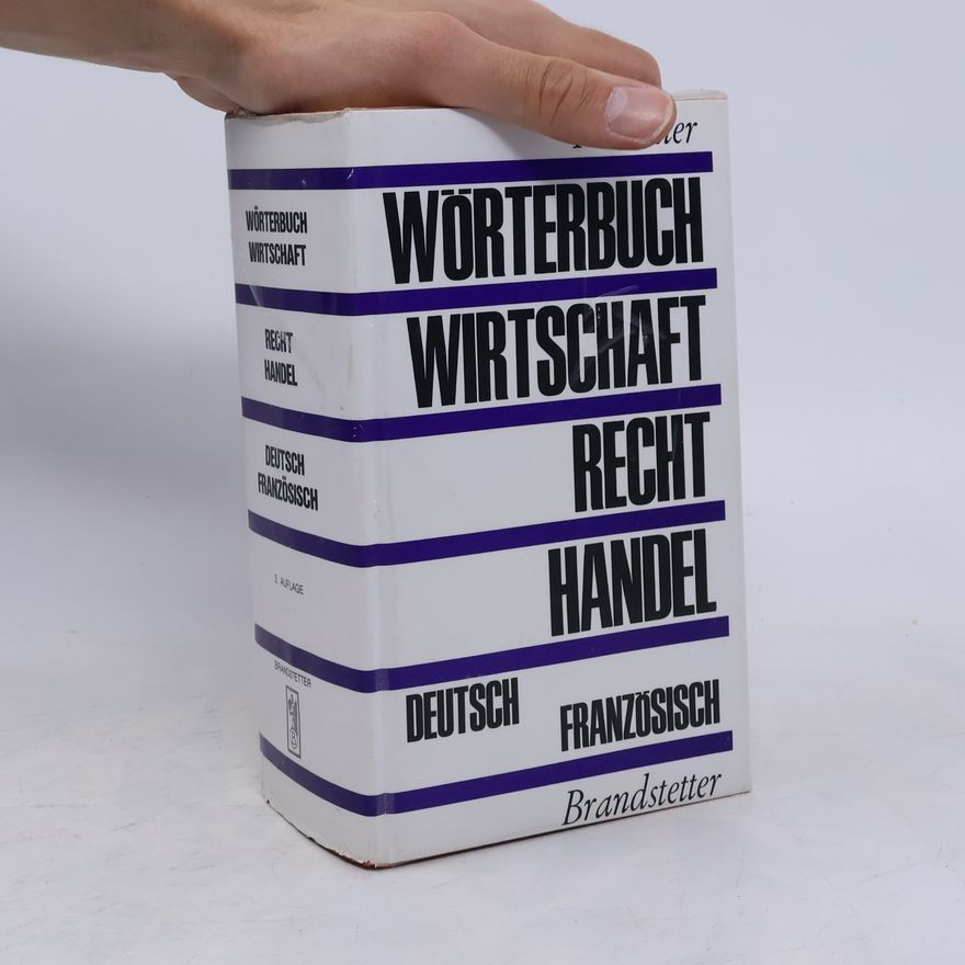 B.Potonnier Wörtebuch für wirtschaft recht und handel