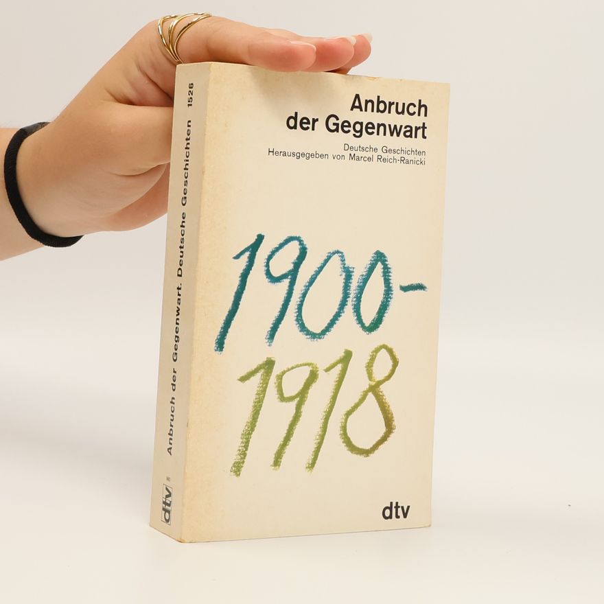 Marcel Reich Ranicki Anbruch der Gegenwart