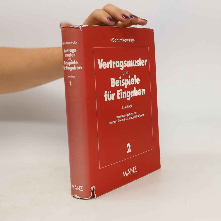 Julius Schimkowsky Vertragsmuster und Beispiele für Eingaben