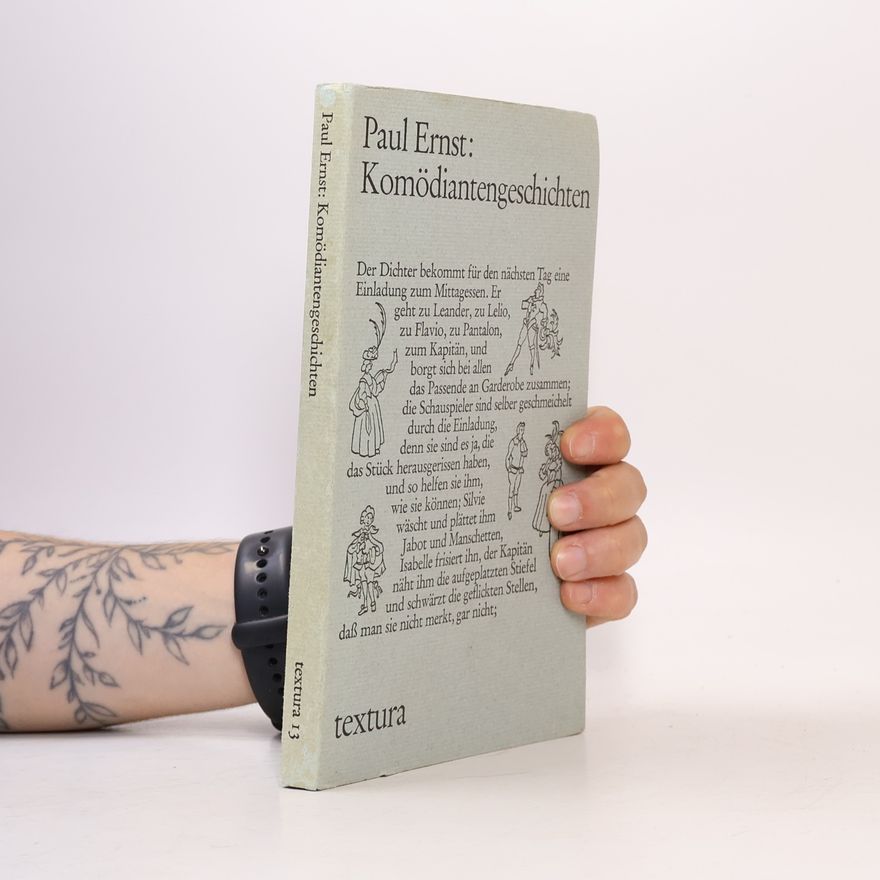 Carl Friedrich Paul Ernst Komödiantengeschichten