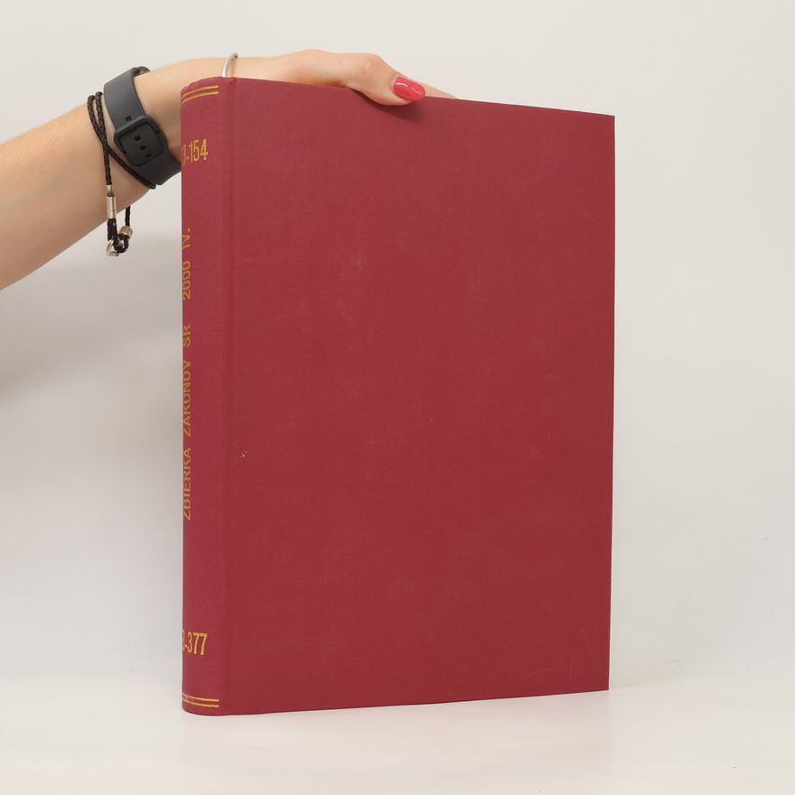 Autorenkollektiv Zbierka zákonov Slovenskej republiky, ročník 2000
