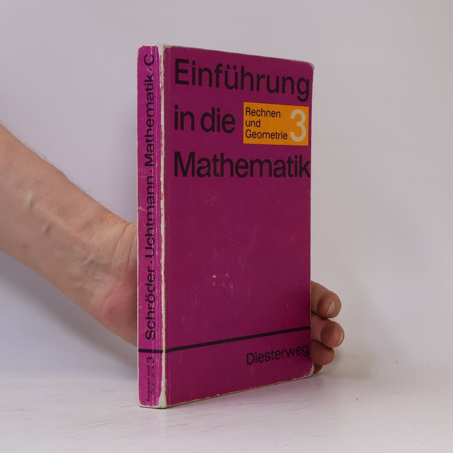 Gottfried Wustmann Einführung in die Mathematik 3