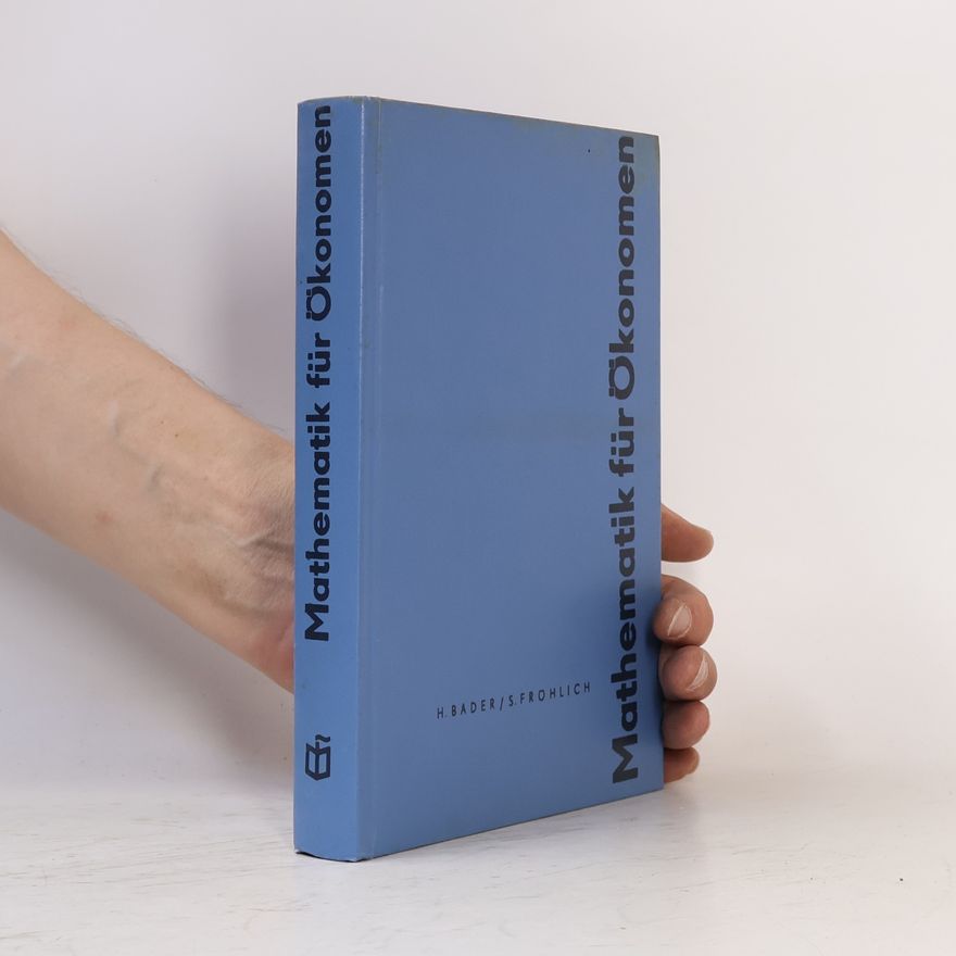 Margrit Gauglhofer Mathematik für Ökonomen 2