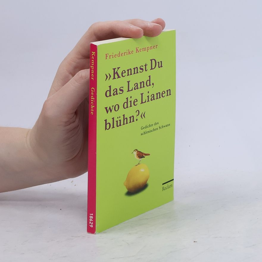 Friederike Kempner 'Kennst Du das Land, wo die Lianen blühn?'