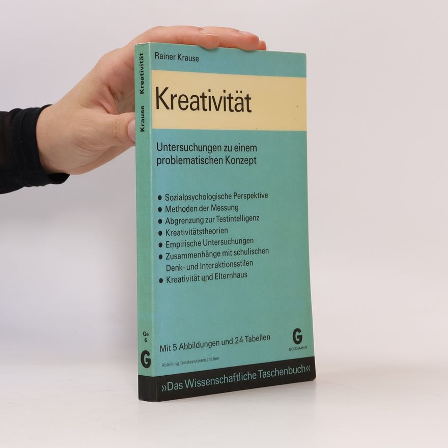 Rainer Krause Kreativität