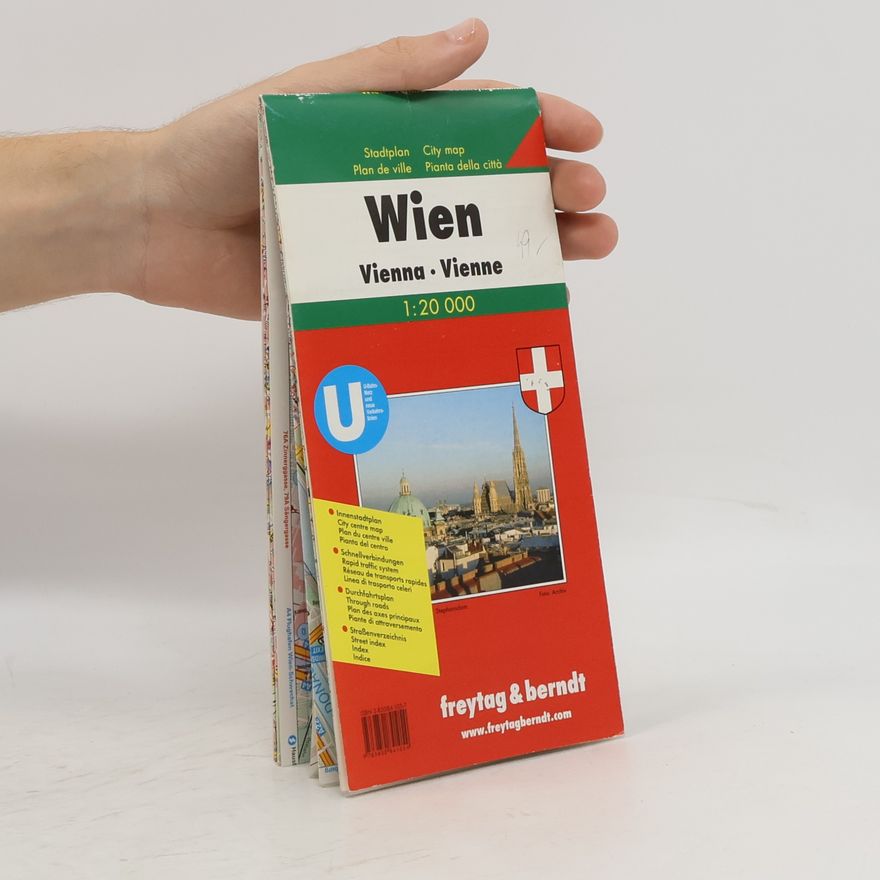 Autorenkollektiv Freytag & Berndt Stadtplan Wien 1:20.000. Viena. Wenen. Viena. Vienne