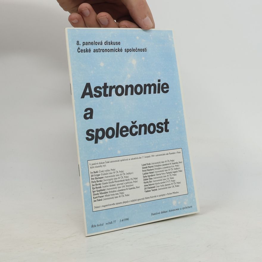Kolektiv autorů Astronomie a společnost. Ročník 77, č. 3–4/1996