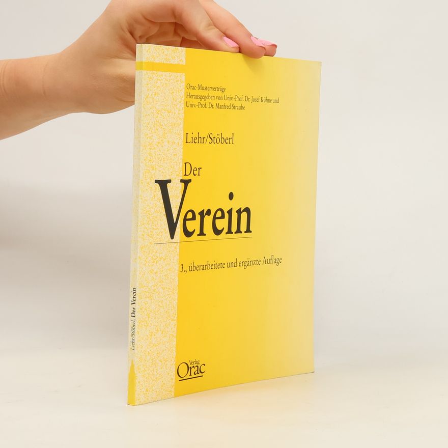 Bernhard Stöberl Orac-Musterverträge: Der Verein