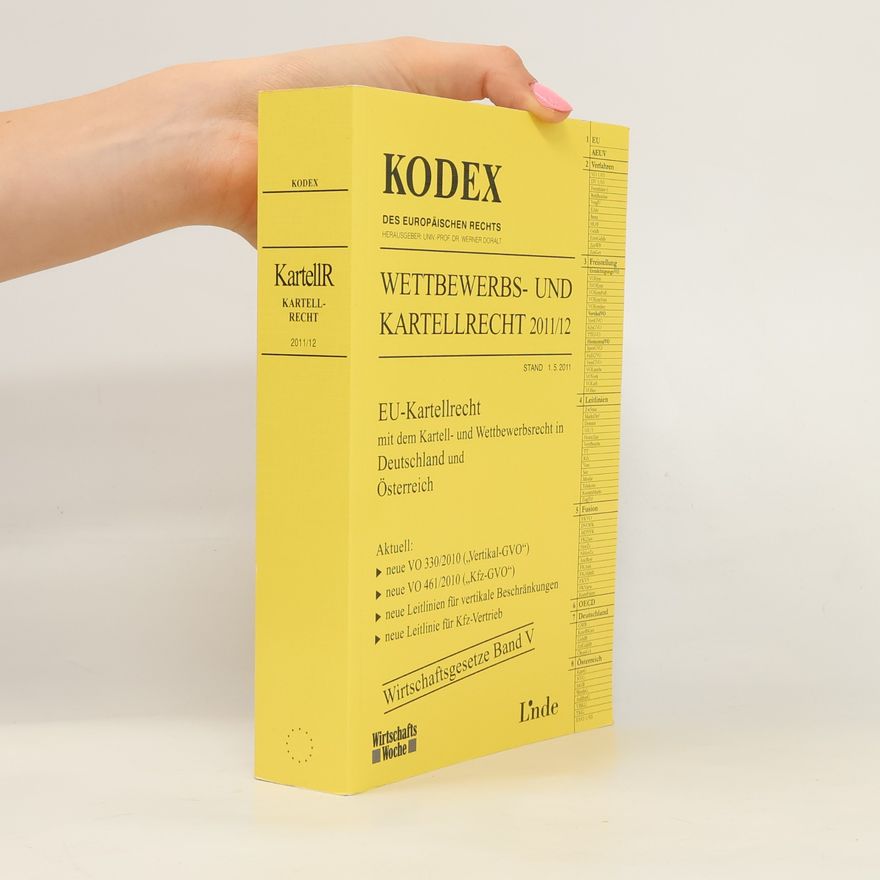 Kolektiv autorů Wettbewerbs- und Kartellrecht 2011/2012